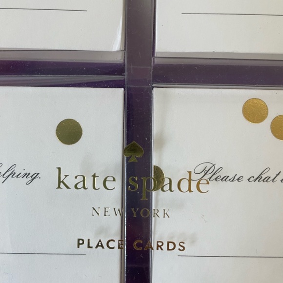 Kate Spade place cards - Picture 2 of 5